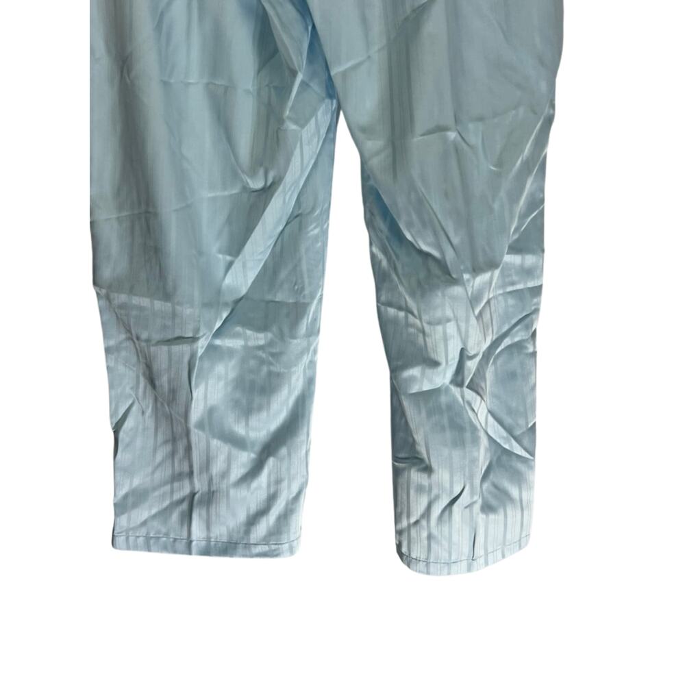 NWT Miss Elaines Essentials Powder Blue Long Sleeve Pajamas Top & Pants Size M - Picture 6 of 12